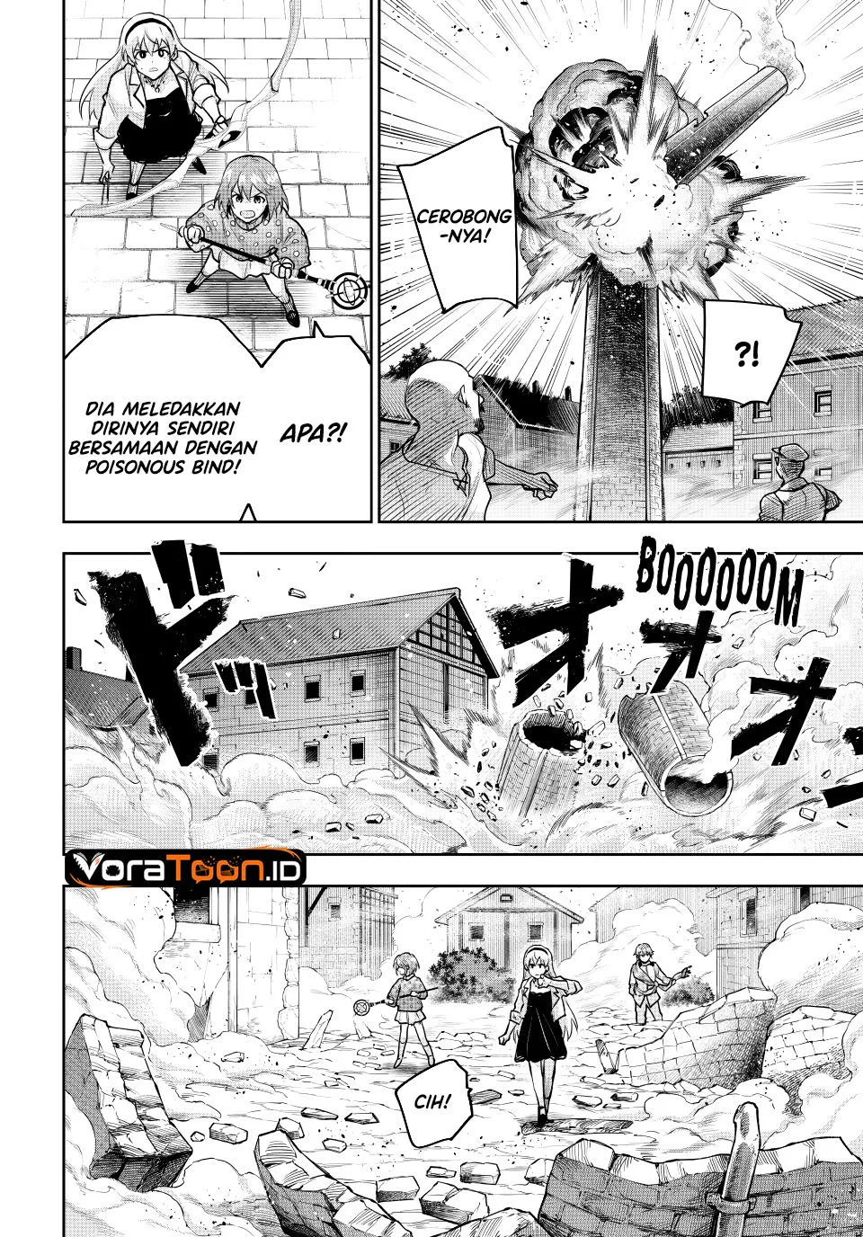 A Court Magician, Who Was Focused On Supportive Magic Because His Allies Were Too Weak, Aims To Become The Strongest After Being Banished bab 213 halaman 12