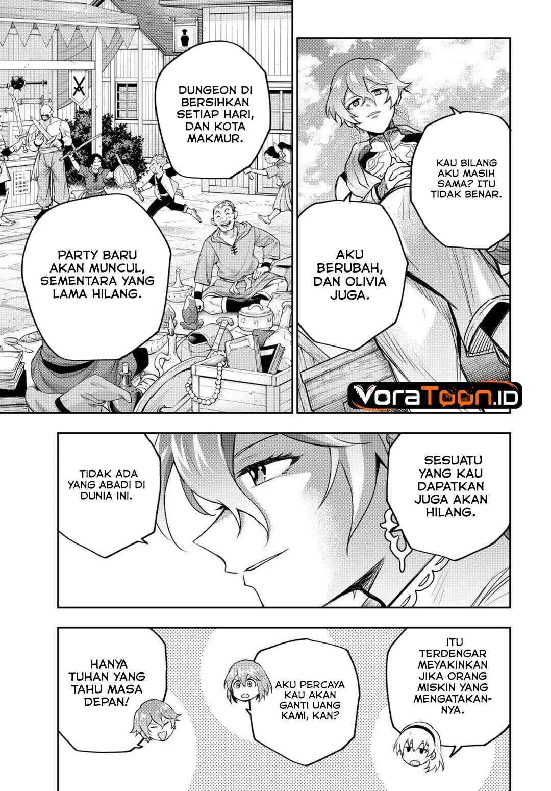 A Court Magician, Who Was Focused On Supportive Magic Because His Allies Were Too Weak, Aims To Become The Strongest After Being Banished bab 210 halaman 7