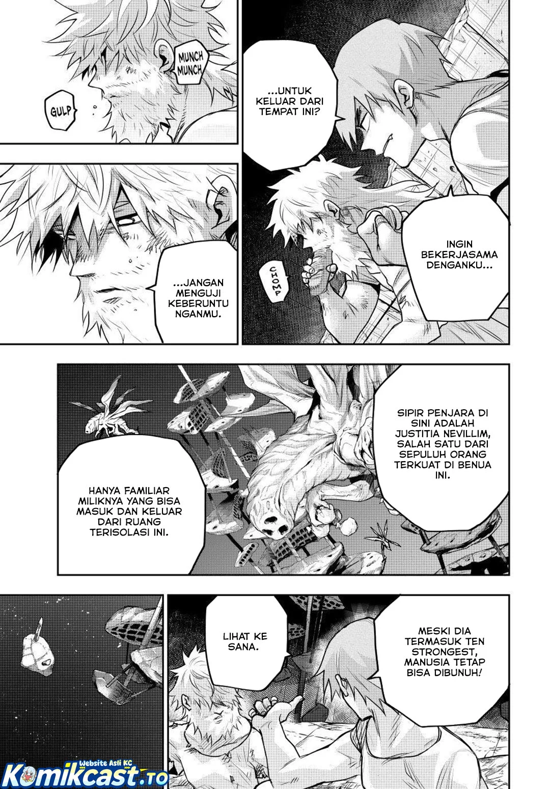 A Court Magician, Who Was Focused On Supportive Magic Because His Allies Were Too Weak, Aims To Become The Strongest After Being Banished bab 207 halaman 9