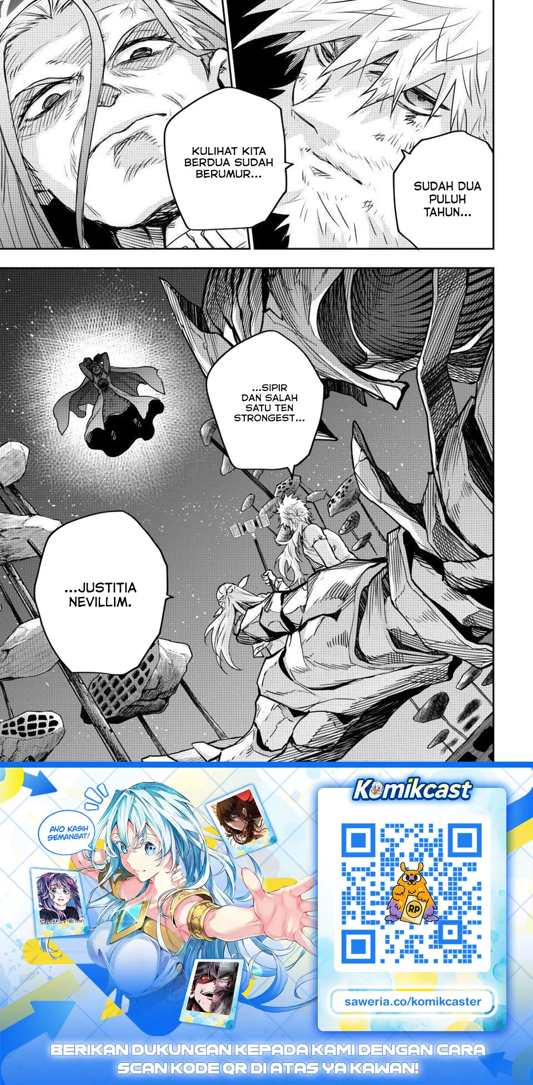 A Court Magician, Who Was Focused On Supportive Magic Because His Allies Were Too Weak, Aims To Become The Strongest After Being Banished bab 207 halaman 21